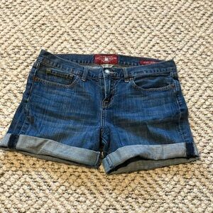 Lucky Brand Rolled Denim Shorts